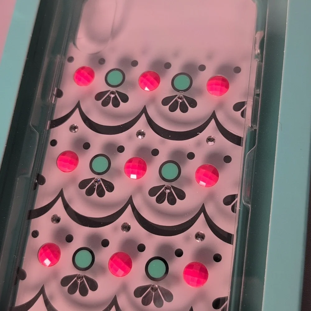 Kate Spade Embellished Clear iPhone XS/X Phone Case